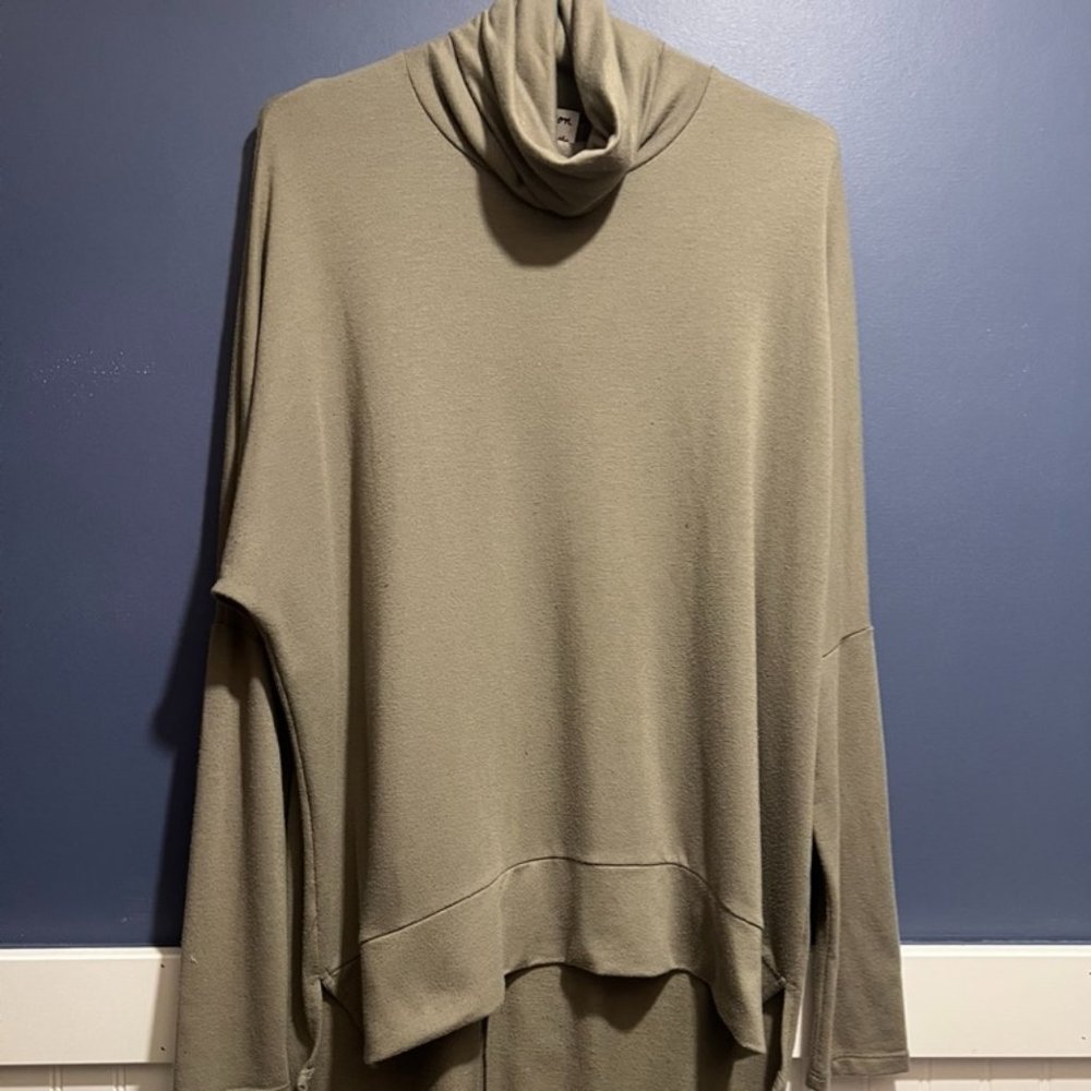Turtleneck Dolman Top